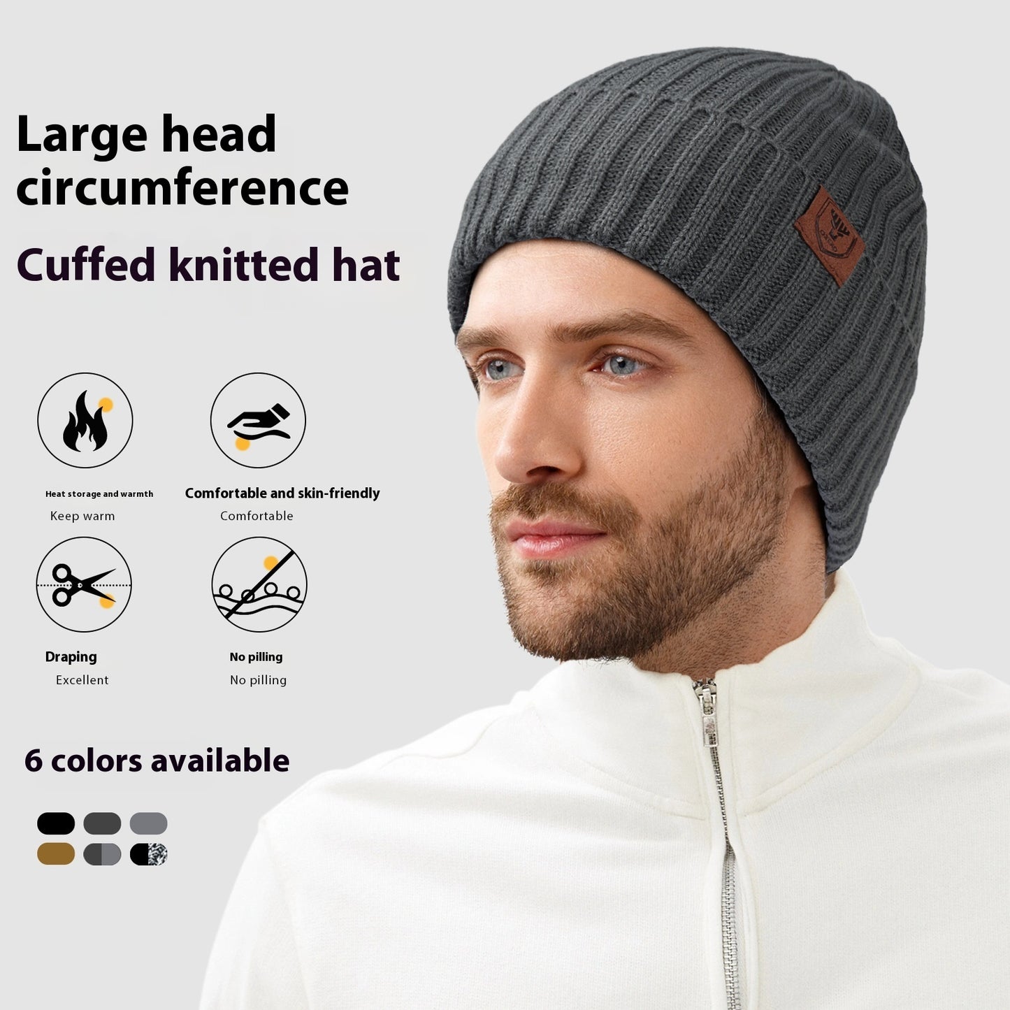 OZERO Lightweight Knitted Cap – Warmth, Style, & Breathability for Your Outdoor Adventures