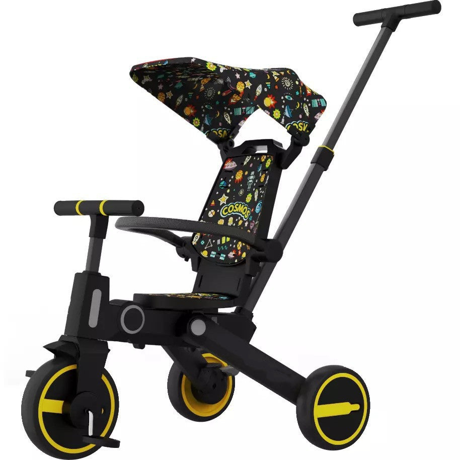 Children’s Foldable 3-Wheeled Stroller – Lightweight, Dual-Function & Easy Storage