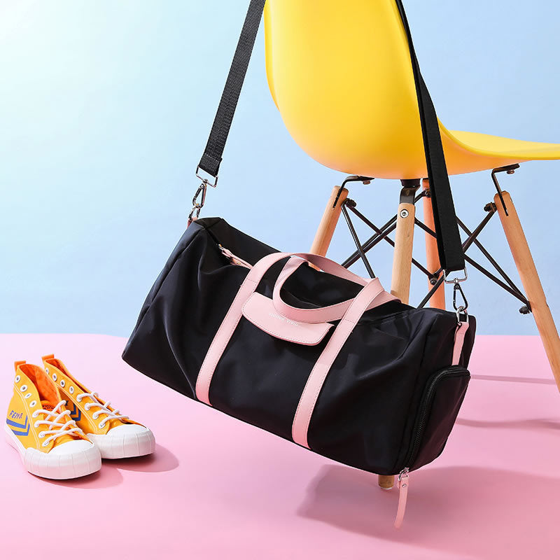 Women’s Gym Bag with Separate Wet & Dry Compartments – 20L Sports Fitness Travel Bag