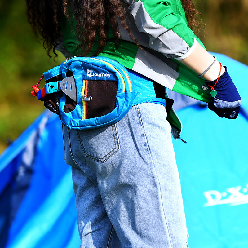 Journey Outdoor Water Bottle Waist Bag – Adjustable, Unisex, Anti-Tear, & Multi-Color