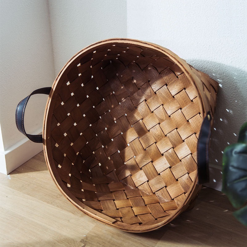 Bamboo Rattan Pet Bed – Cozy, Handwoven Retreat for Your Furry Friends