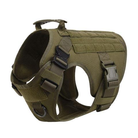 Heavy-Duty Tactical Dog Harness – Ultimate Comfort & Control for Active Dogs