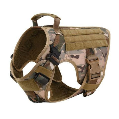 Heavy-Duty Tactical Dog Harness – Ultimate Comfort & Control for Active Dogs