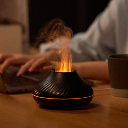 Flame Aroma Diffuser – Aromatherapy with Safety & Ambiance