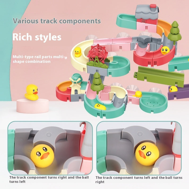 Slideway Toys - Interactive Slide & Water Track Park for Kids & Babies