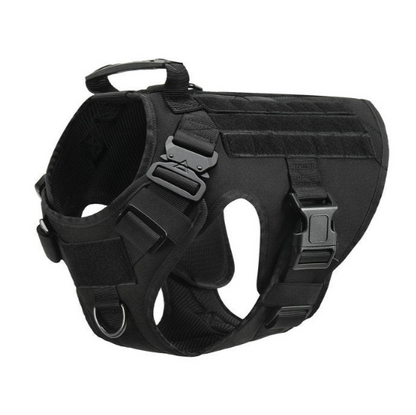 Heavy-Duty Tactical Dog Harness – Ultimate Comfort & Control for Active Dogs