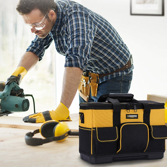 KENGHENG Heavy-Duty Handheld & Shoulder Tool Bag - Waterproof, Durable & Wear-Resistant