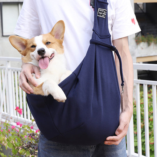 Adjustable Pet Shoulder Bag – Comfortable, Stylish, & Travel-Friendly