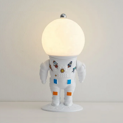 Astronaut Lamp with Moon, Earth, or Lampshade Design – Cosmic Ambiance for Every Room