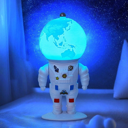 Astronaut Lamp with Moon, Earth, or Lampshade Design – Cosmic Ambiance for Every Room