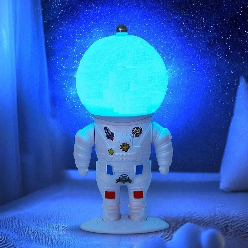 Astronaut Lamp with Moon, Earth, or Lampshade Design – Cosmic Ambiance for Every Room